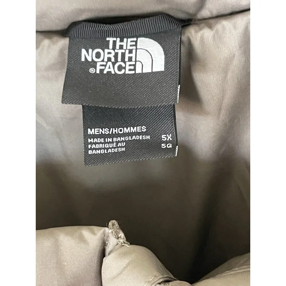 North Face‎ Big Aconcagua 3 Jacket Mens Size 5X Puffer Down Falcon Brown